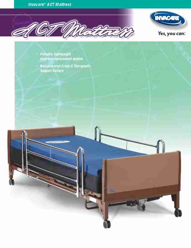 Invacare Camping Equipment ACT Mattress-page_pdf